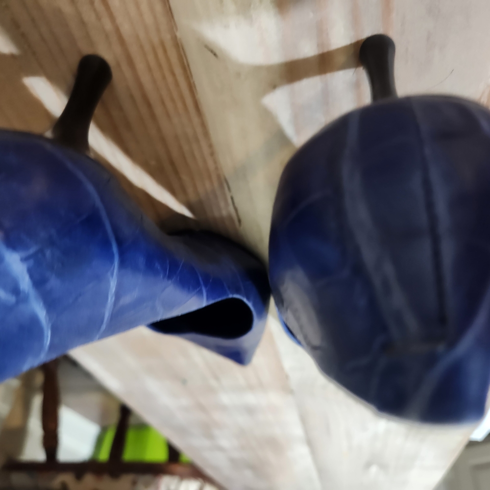 Chic Blue Stiletto Heels